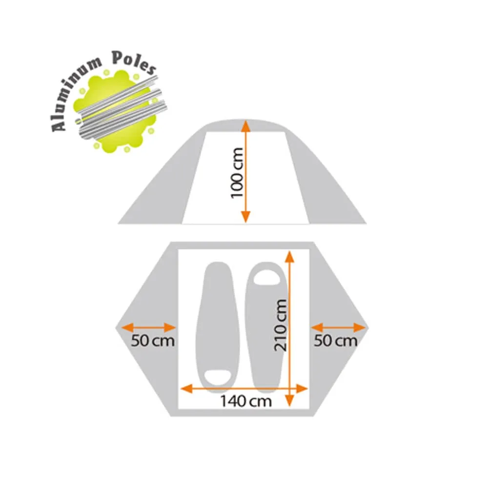 二人蒙古營 Xlite 2 Alu