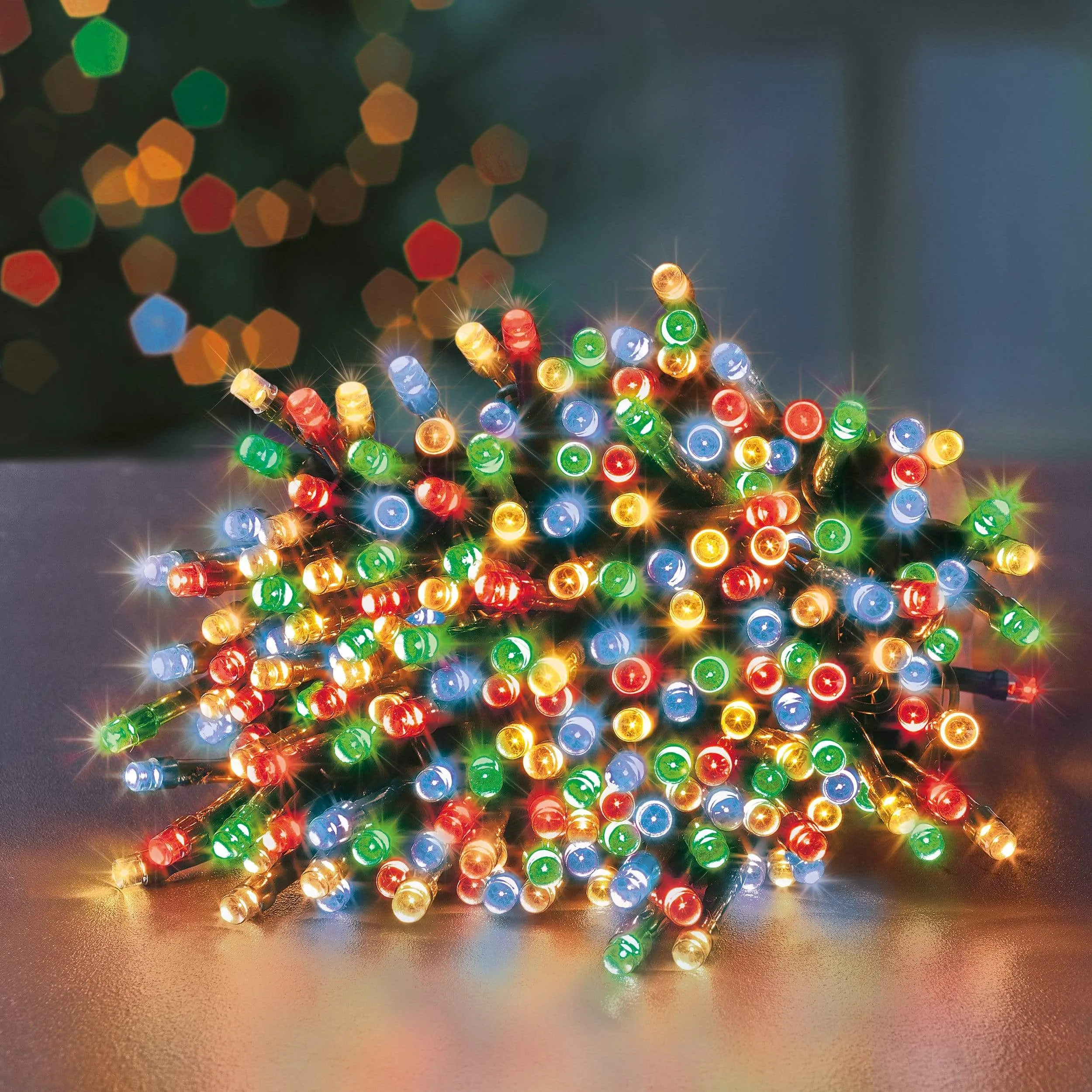 120 LED Multicolour Supabright Lights