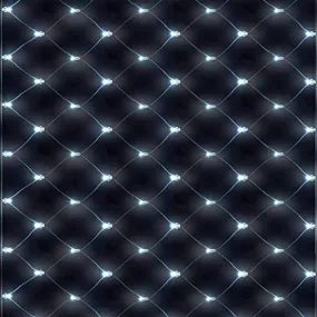 160 LED Multi Action net Light - Bright White