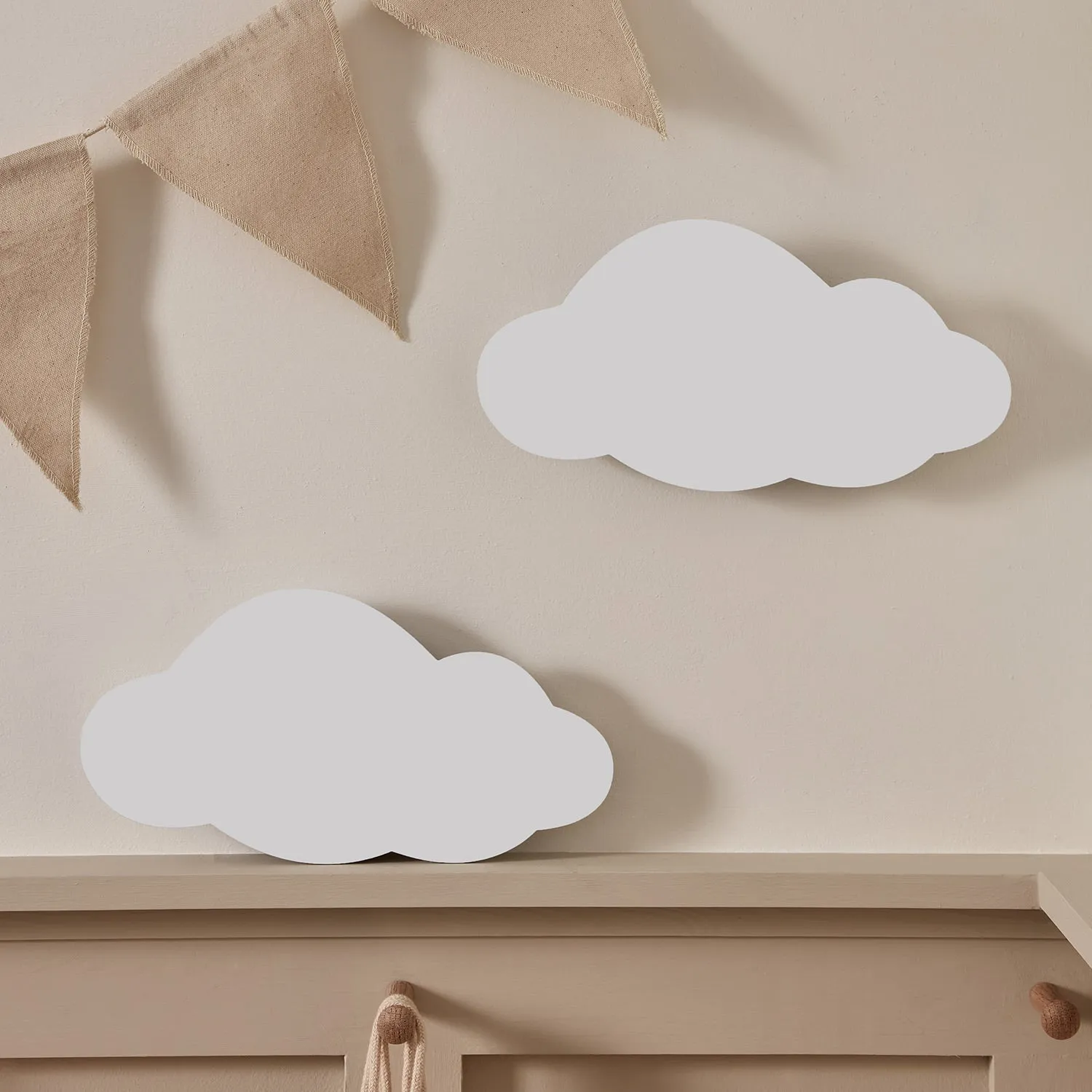 2 Rechargeable Cloud Night Lights