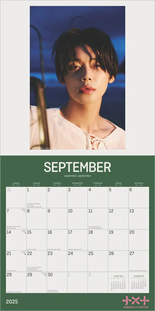 2025 TXT Wall Calendar