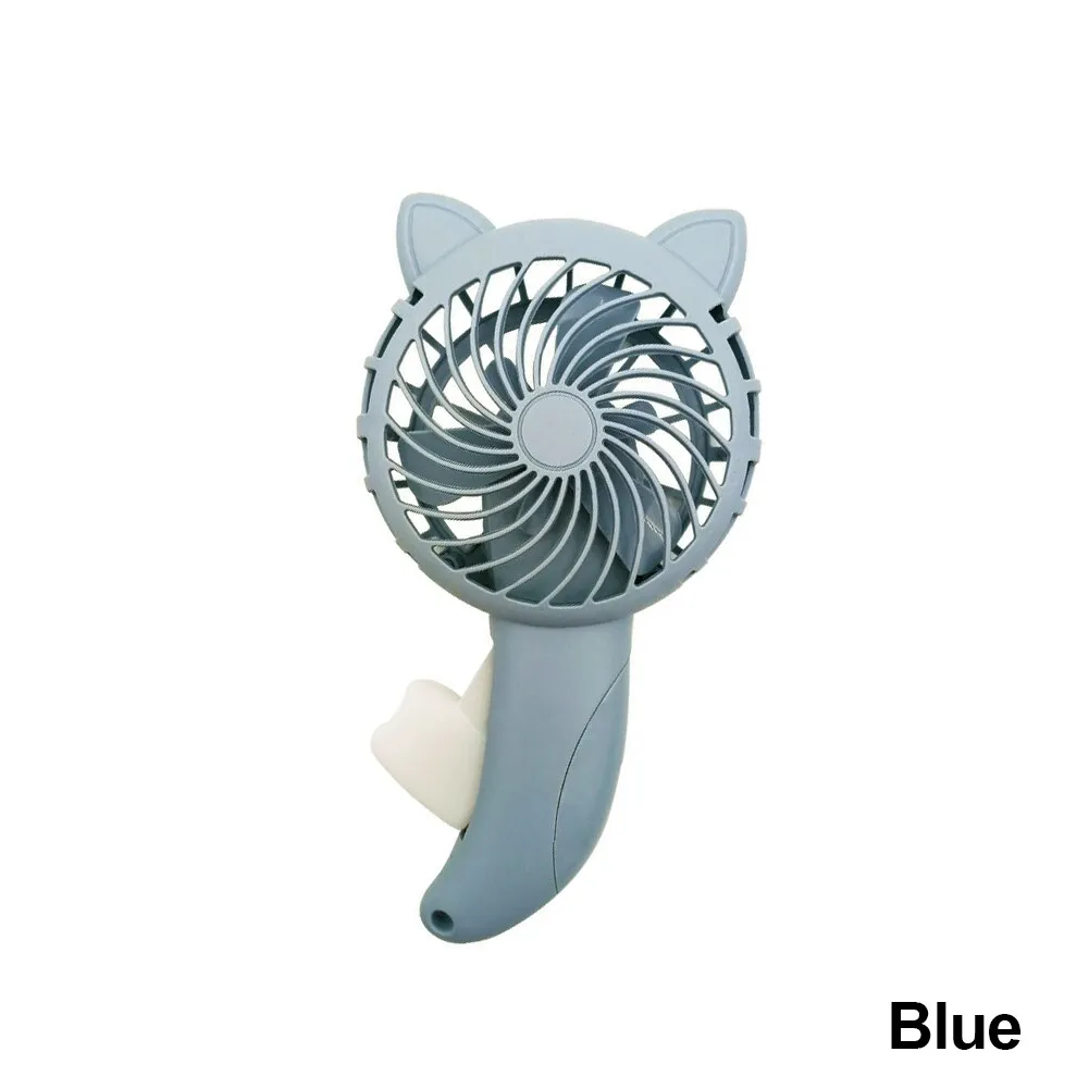 3 Colors Portable Handheld Fan Hand Pressure Fan Mini Portable Fan Without Battery Household Cute Fa