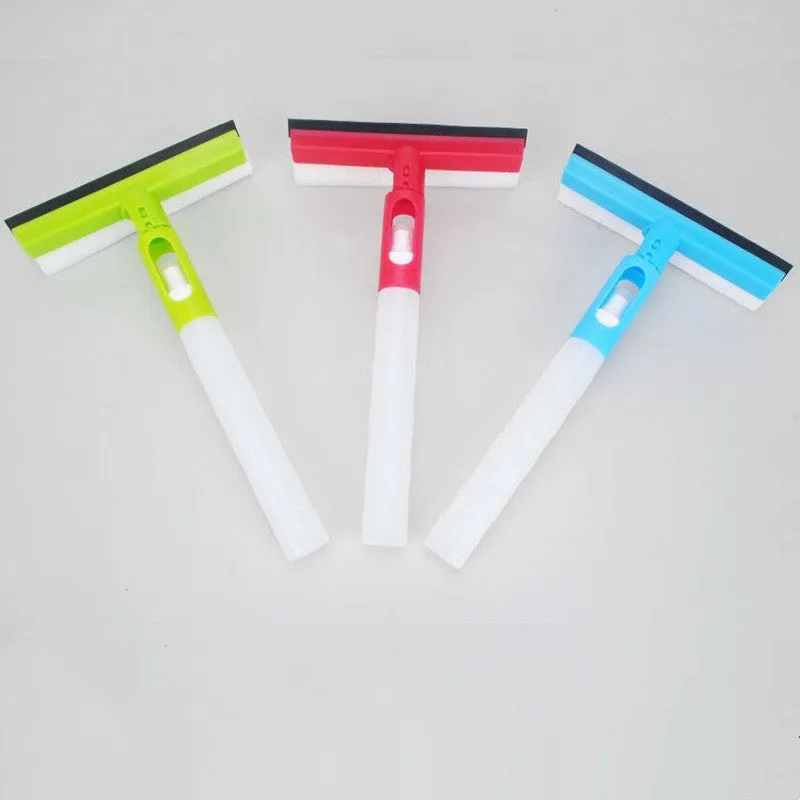 3 in 1 Spray Type Folded Brush Cleaner Car Window Cleaning Airbrush Glass Wiper