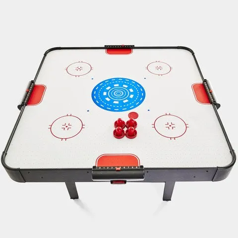 4 Player Air Hockey Table Electric powered Suitable for Ages 8  Years