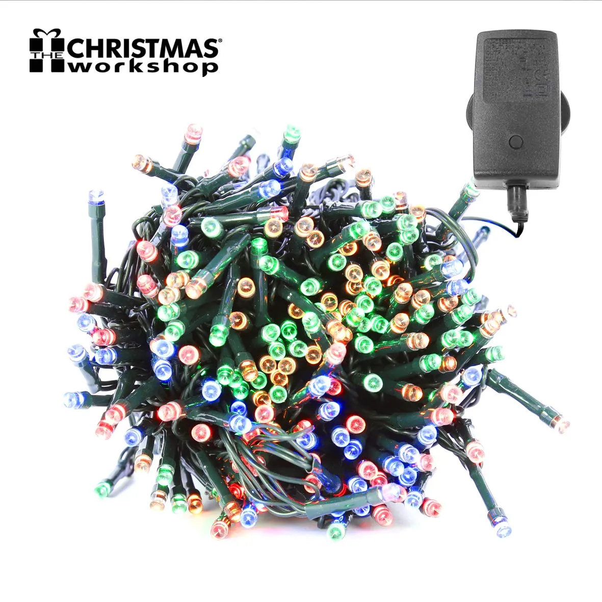 400 LED Chaser String Lights Multi Coloured, Multi Function