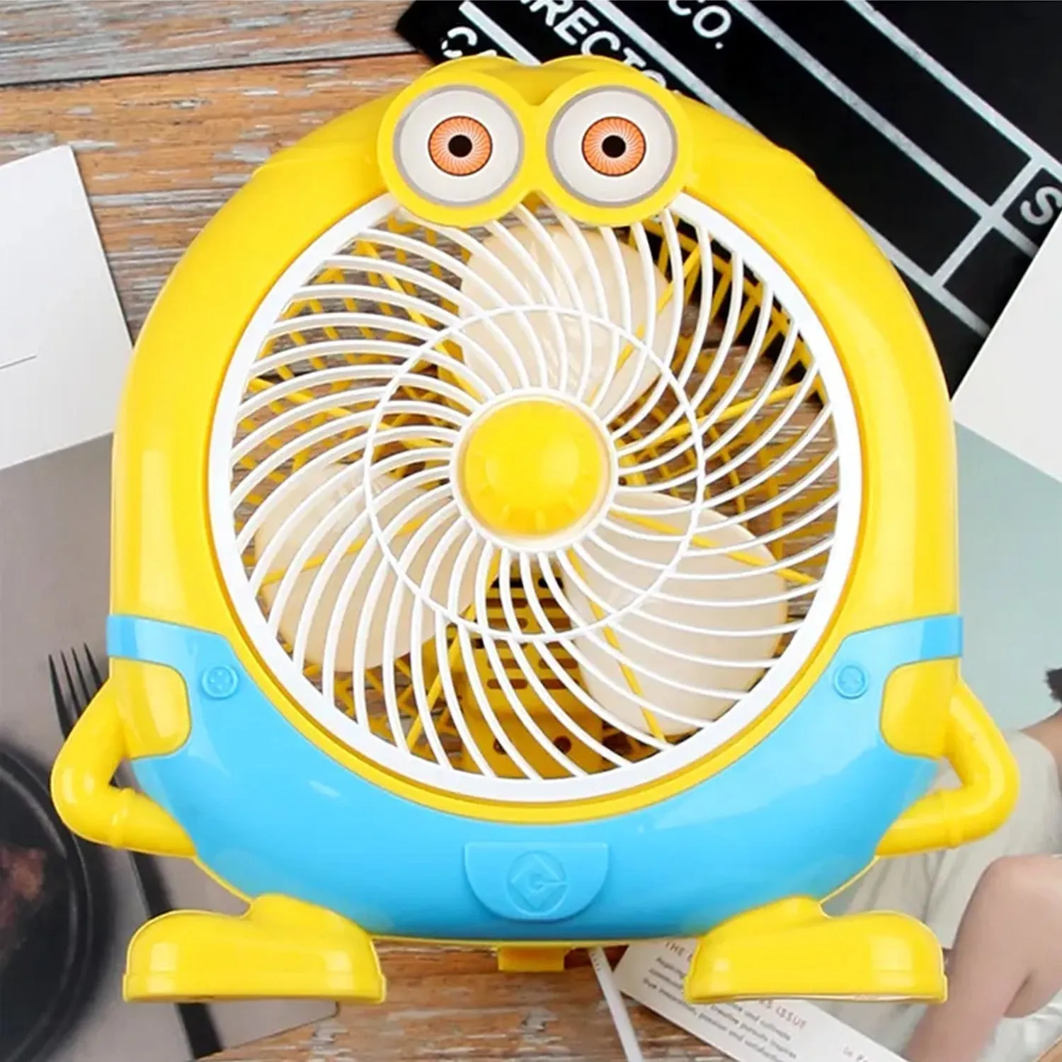 6464 plastic cute mini electric usb fan desk fan for children ( Battery Not Include)