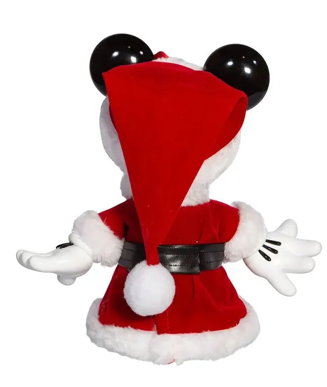 8" Minnie Mouse Santa Tree Topper