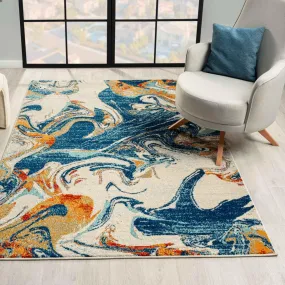 Abstract Artistic Indoor 257 Area Rug