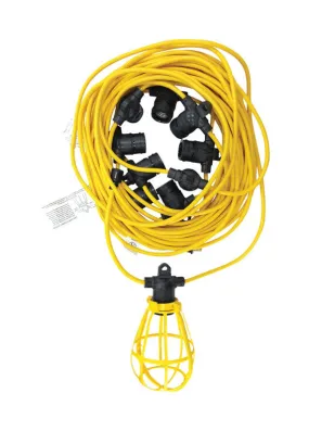 Ace 1,500 W 100 ft. Temporary Light String Set