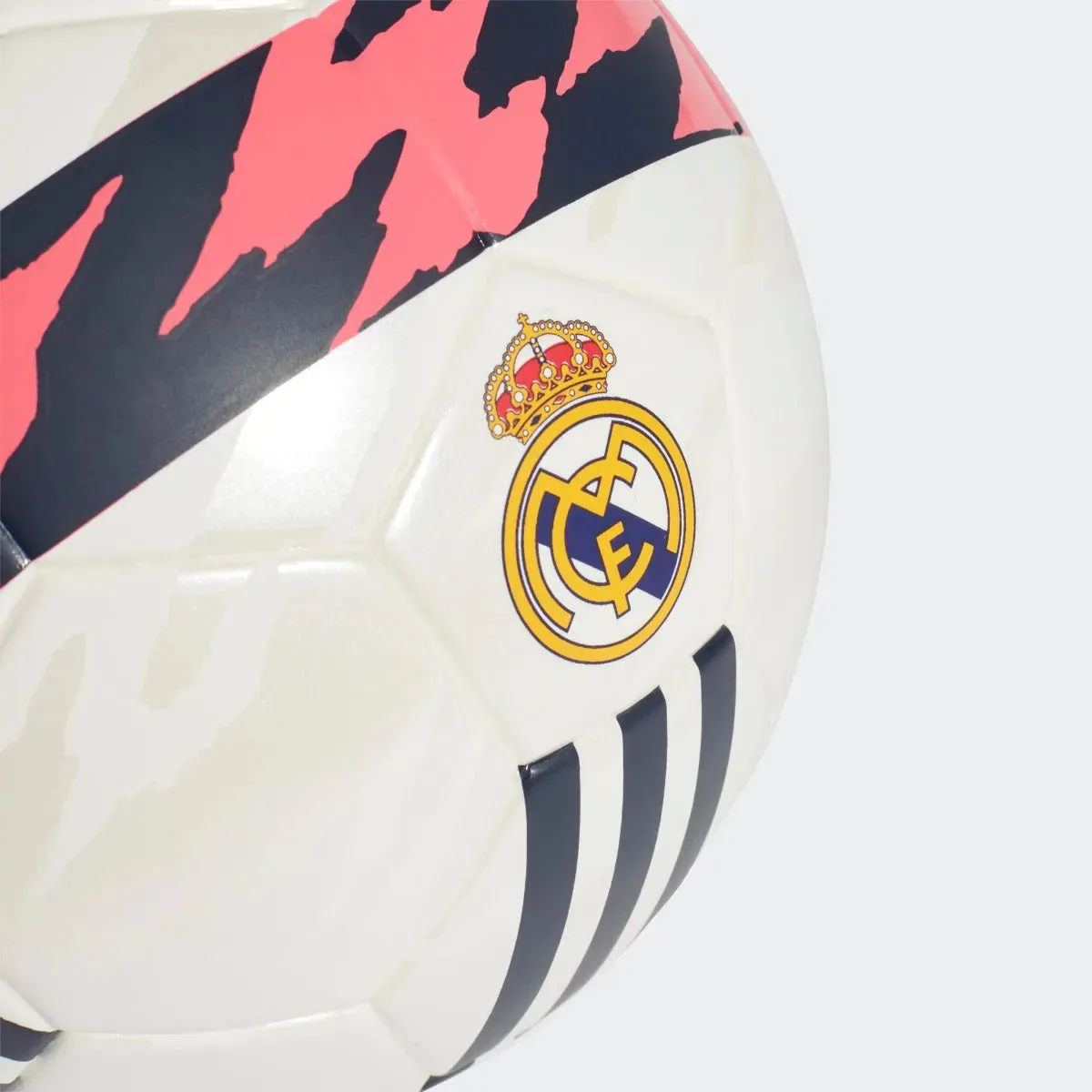 Adidas 2020-21 Real Madrid MINI Ball - White-Black-Pink