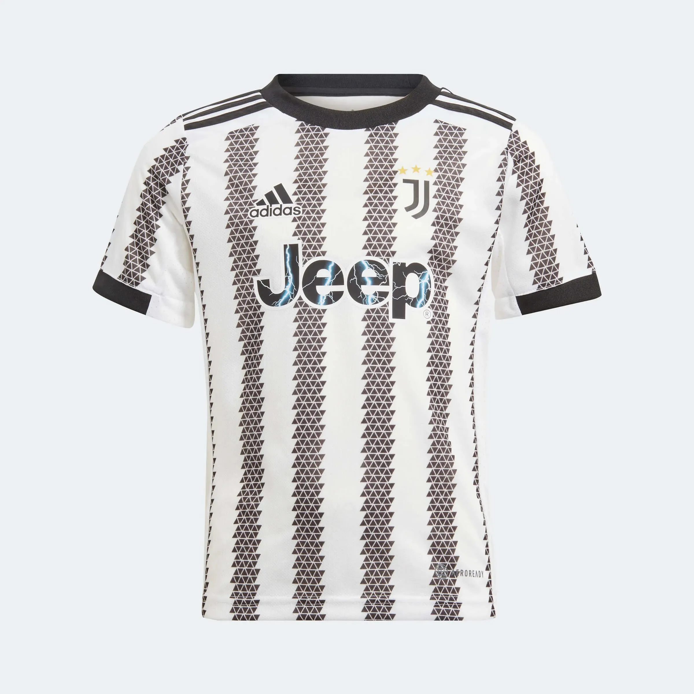 adidas 2022-23 Juventus Home Mini Kit - White-Black