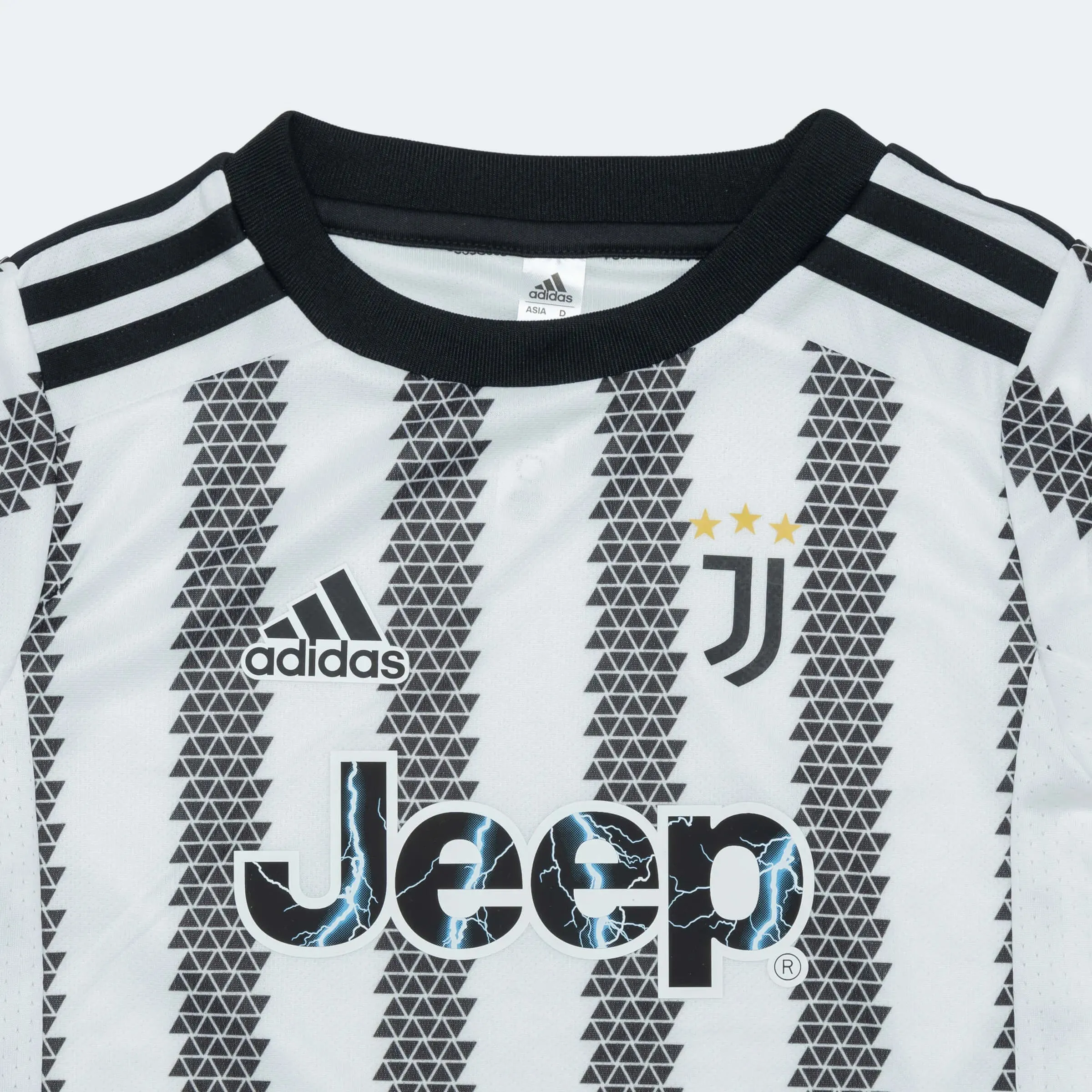 adidas 2022-23 Juventus Home Mini Kit - White-Black