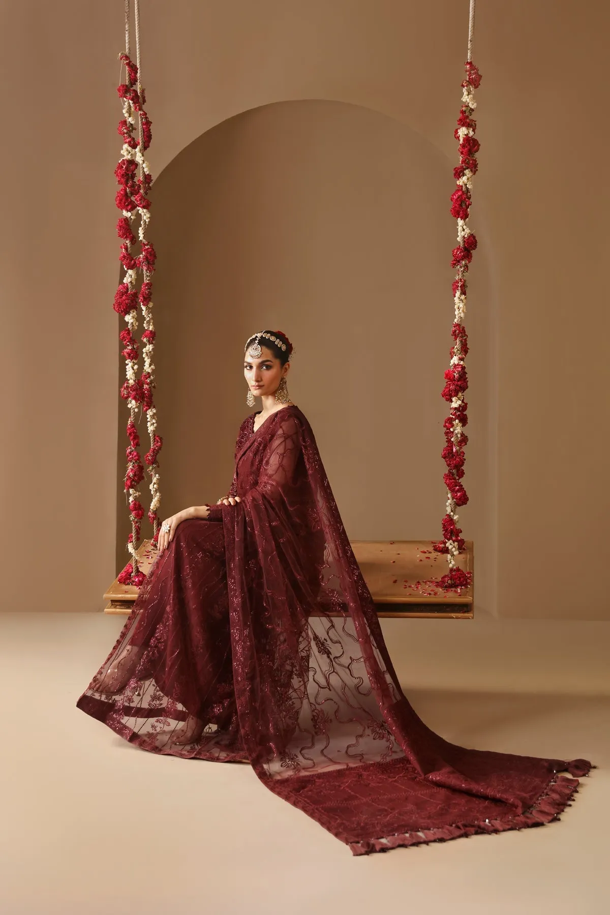 Alizeh Reena Handcrafted Wedding Edit Formals – AF-HM-4022-Gulab