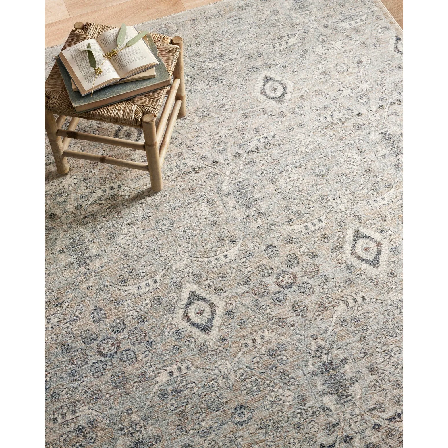 Amber Lewis Zuma Silver/Sky Rug