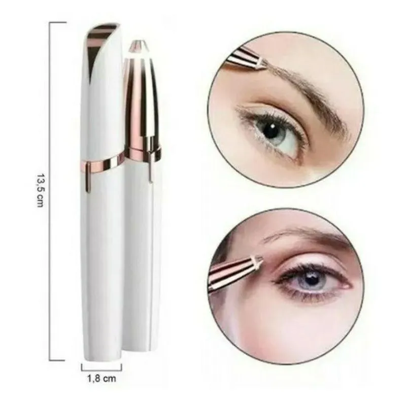 Angel Decoration Electric Face Eyebrow Remover Epilator Mini Razor Instant Painless Portable Shaving Trimmer