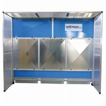 Automatic Dry Dust and Sludge Collection Booth