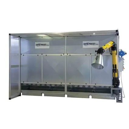 Automatic Dry Dust and Sludge Collection Booth