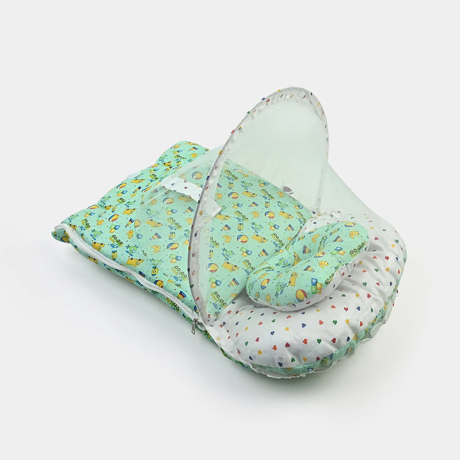 Baby Carry Nest With Net Car | Green