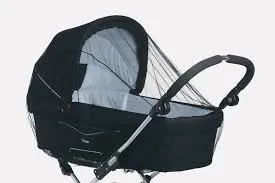 Baby Dan Mosquito Net For Pram - Black