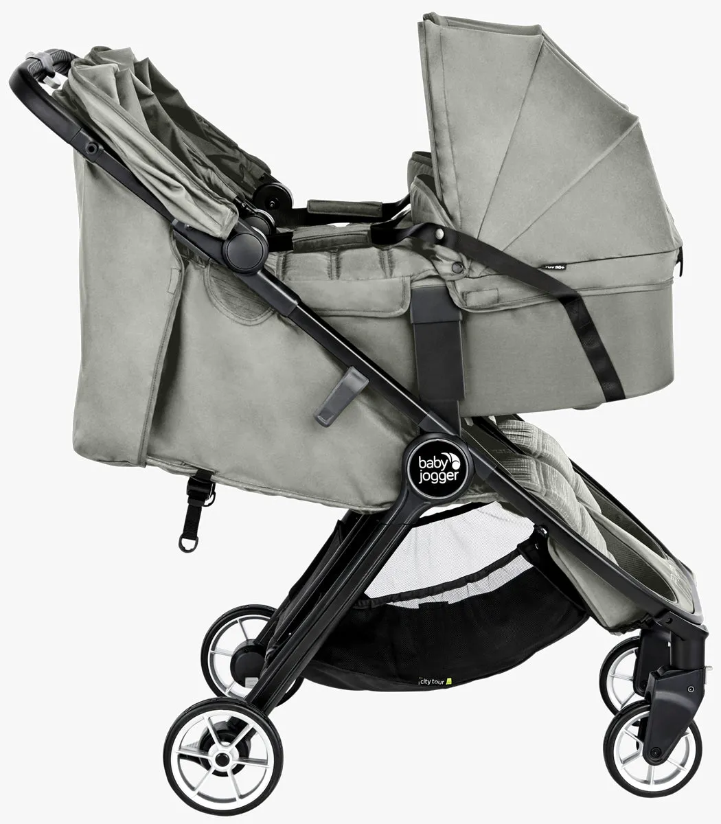 Baby Jogger City Tour 2 Double Carrycot - Slate