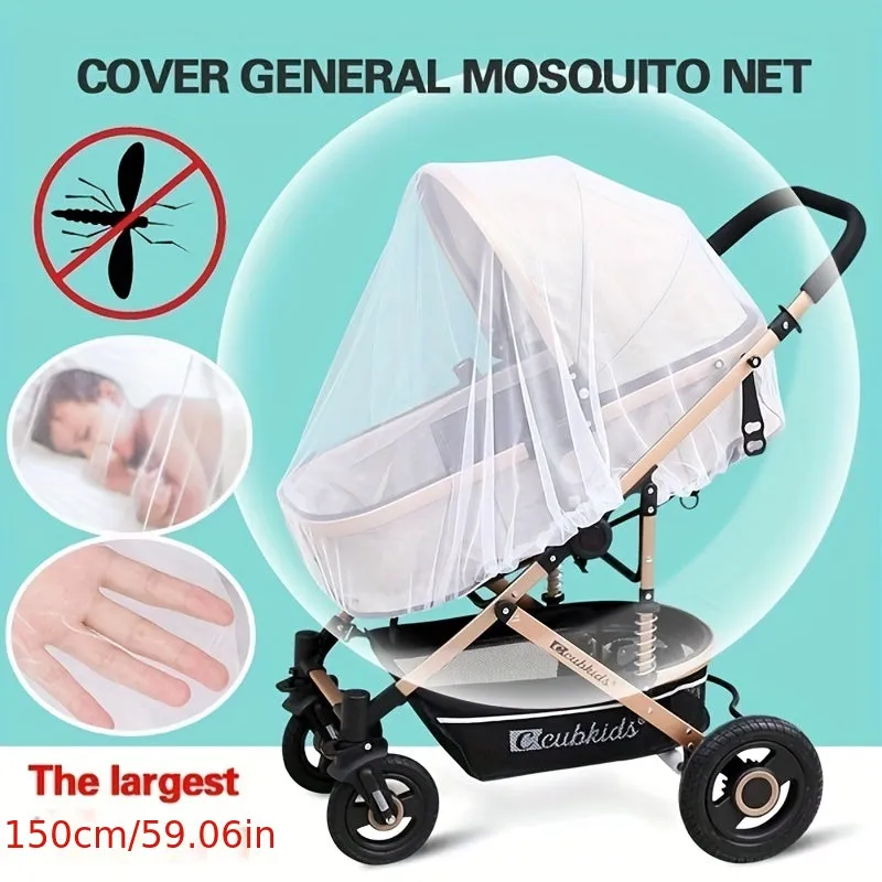 Baby Safety Mosquito Net for Pushchair and Cart