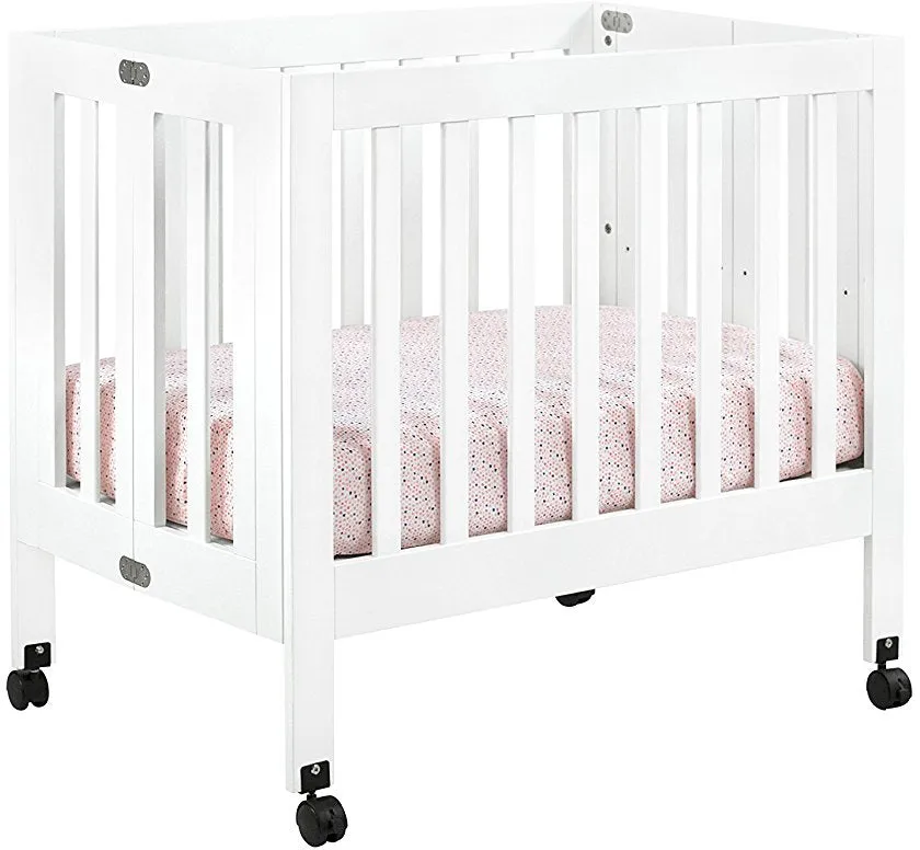 Babyletto Origami Mini Crib - White