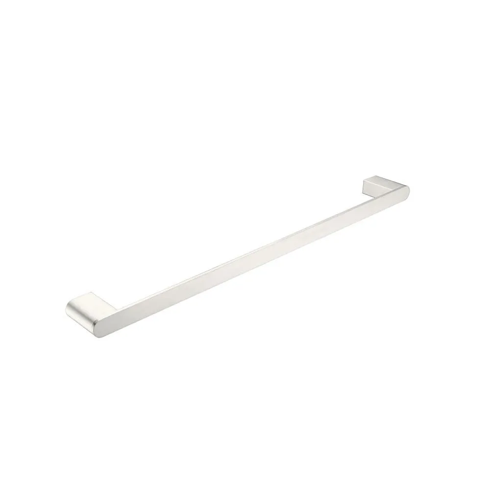 Bianca Single Towel Rail Brushed Nickel 600MM 9024-BN