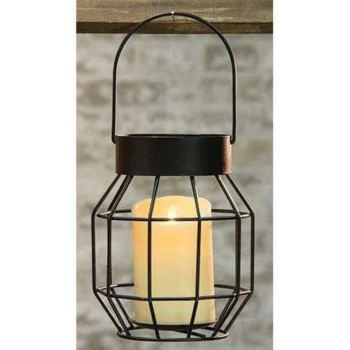 Black Iron Cage Lantern