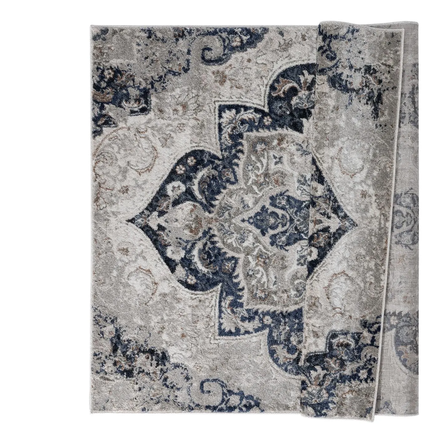 Boho Floral Medallion 7084 Area Rug