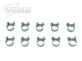 BOOST Products 10 Pack HD Mini Clamps, 17-19mm (43/64 - 3/4") Range