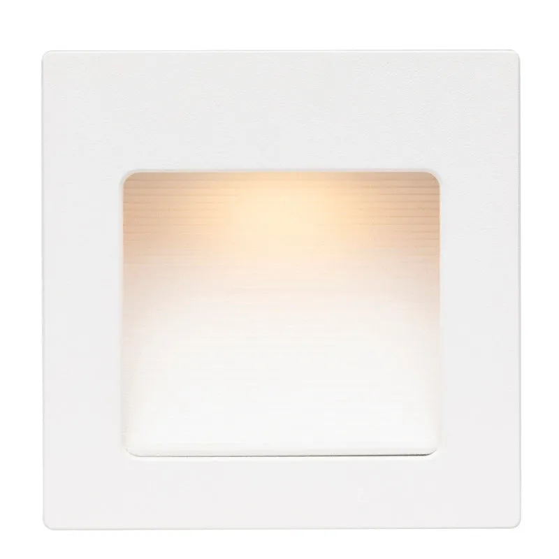 Brilliant Hensley LED Indoor Step Light - Matt White