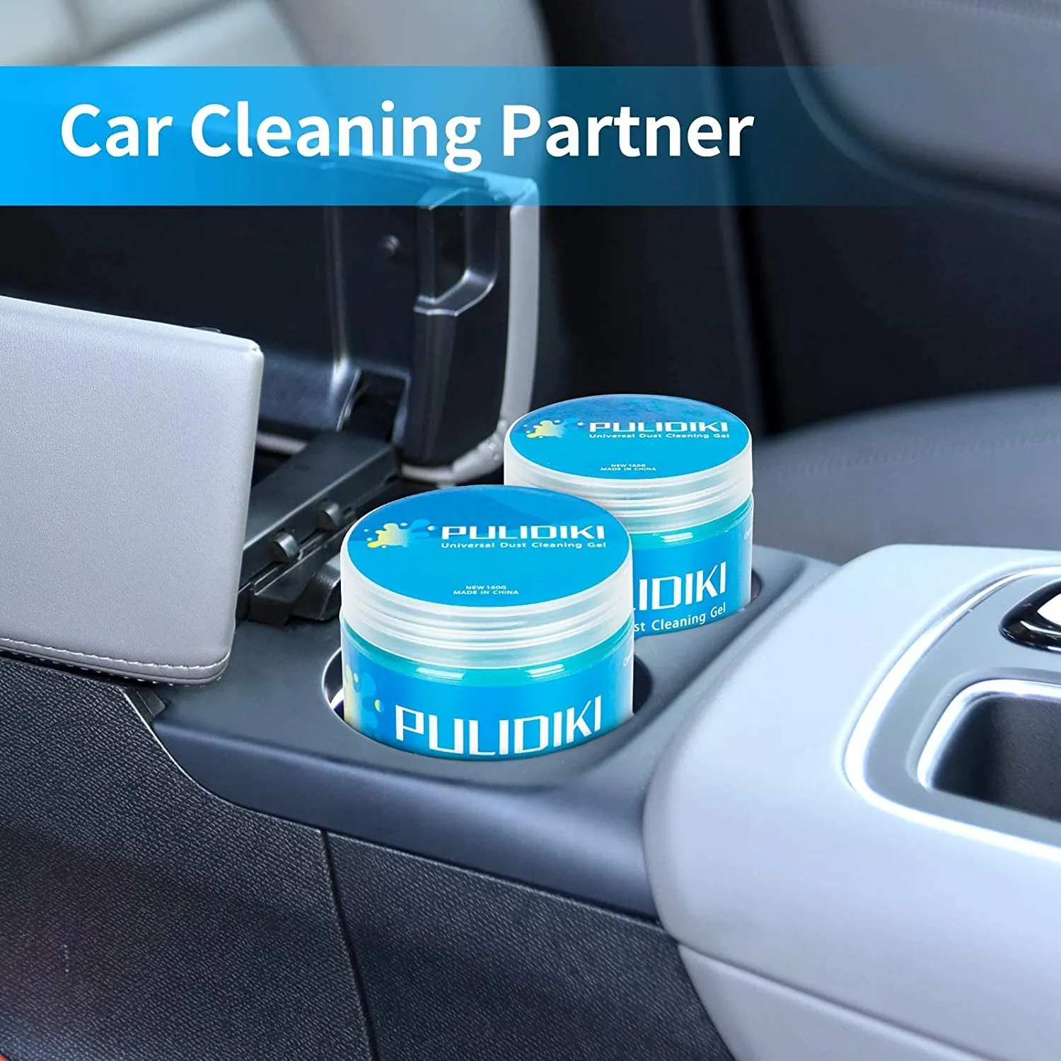 Car Cleaning Gel Car Cleaning Putty Detailing Kit Dust Slime Cleaner Auto Interior Tools Supplies Car Accessories Stocking Stuffers for Men Women Teens White Elephant Gifts Adults Christmas