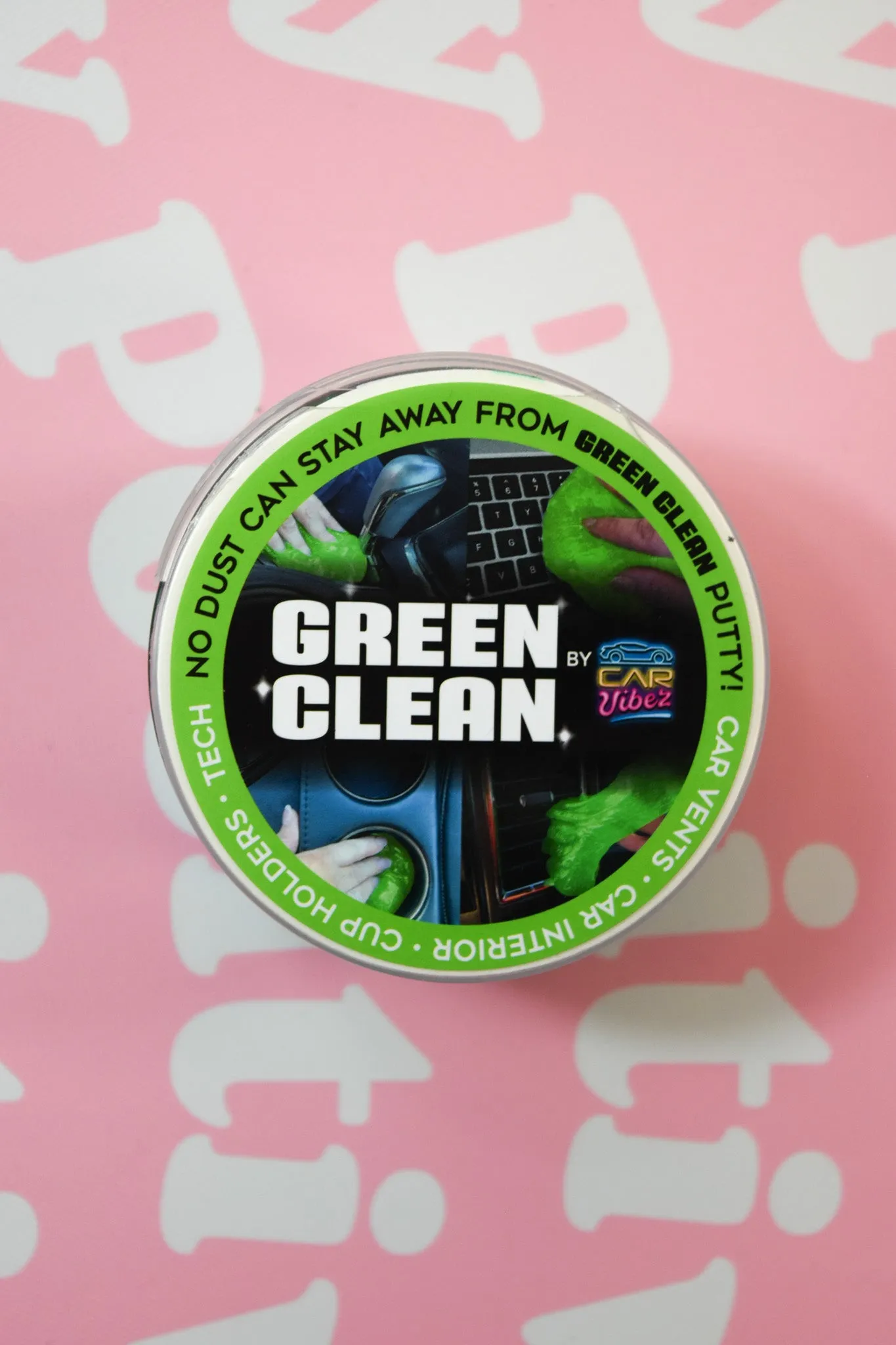 Car Putty Green Clean Car and Technology Slime