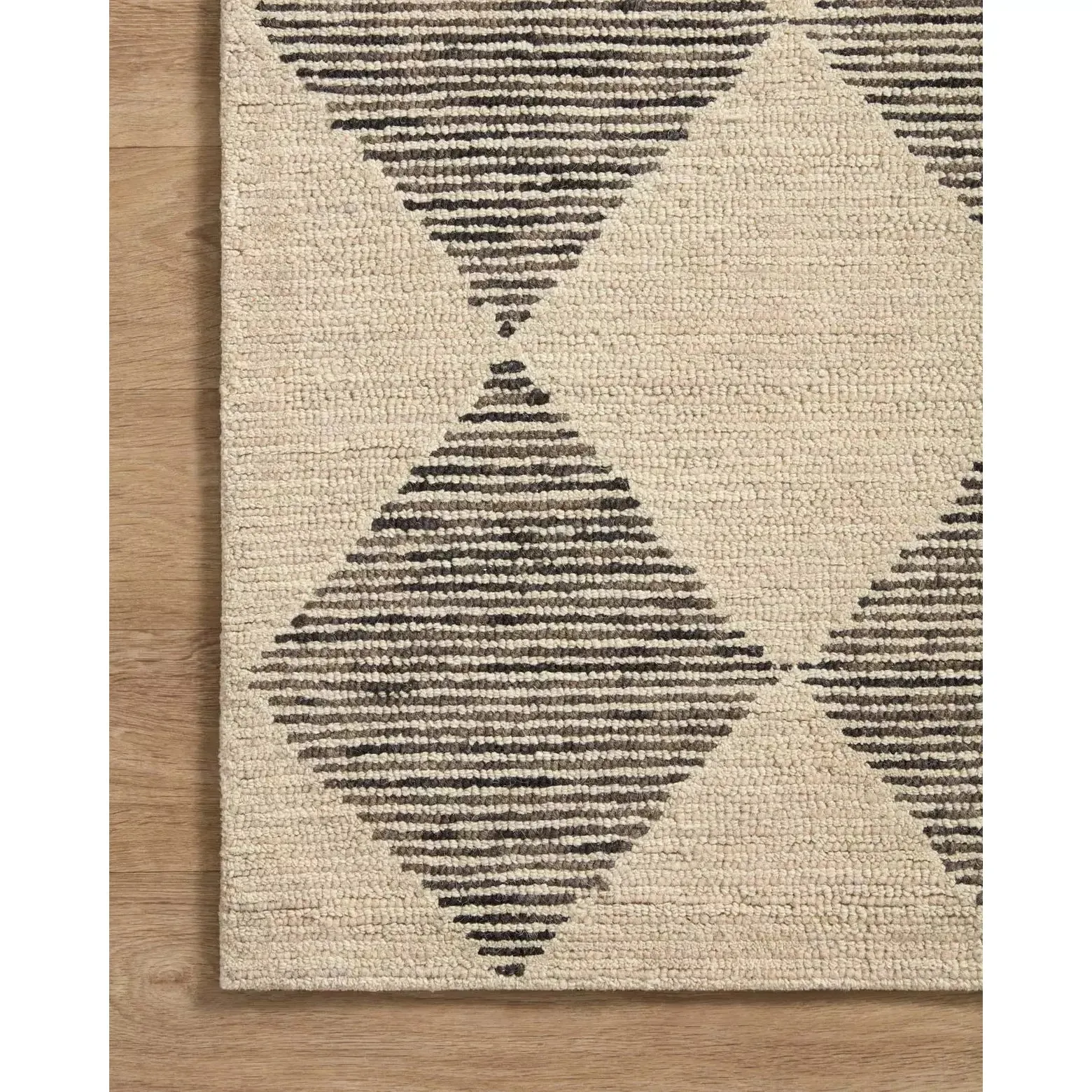 Chris Loves Julia Francis Beige/Charcoal Rug