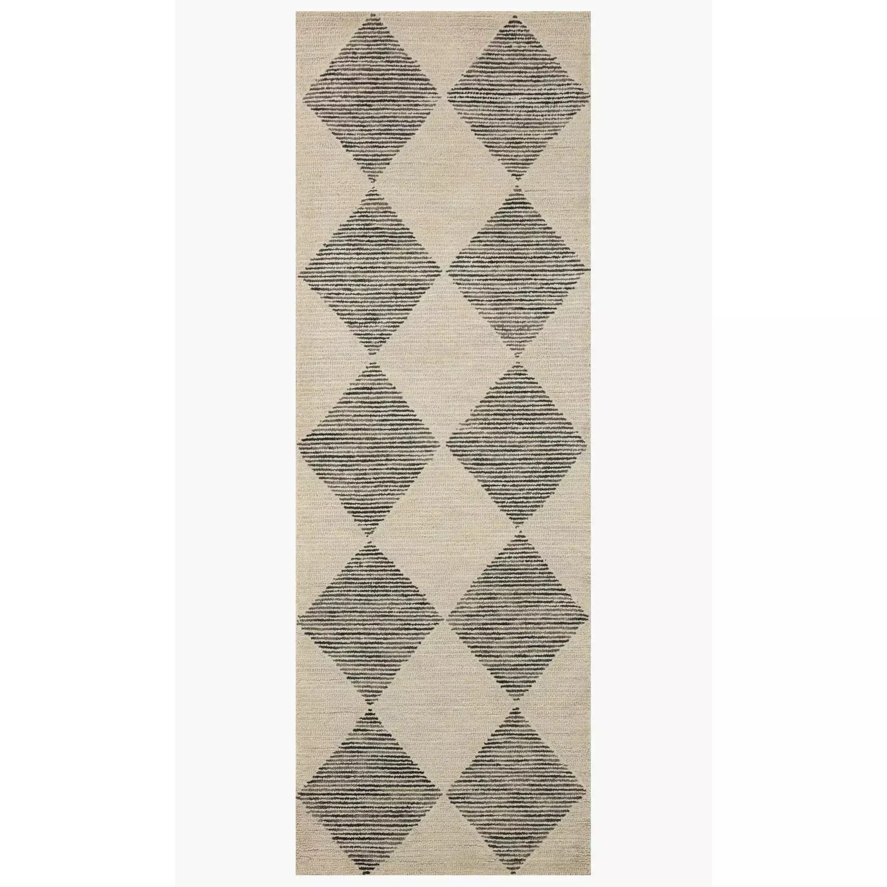 Chris Loves Julia Francis Beige/Charcoal Rug