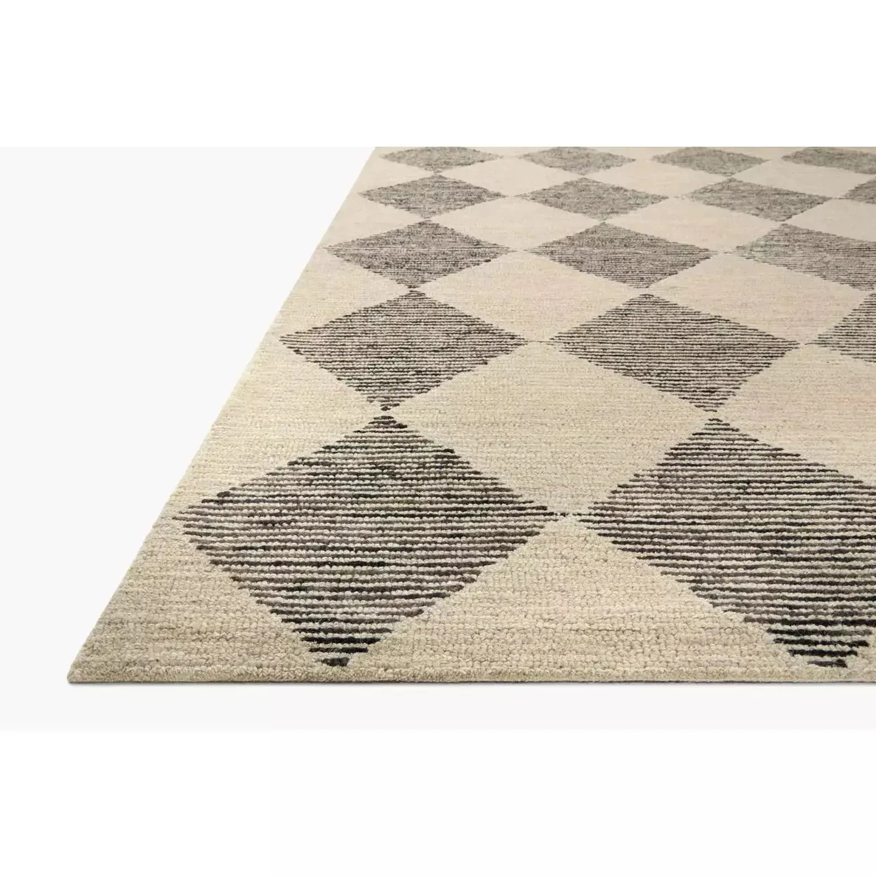 Chris Loves Julia Francis Beige/Charcoal Rug