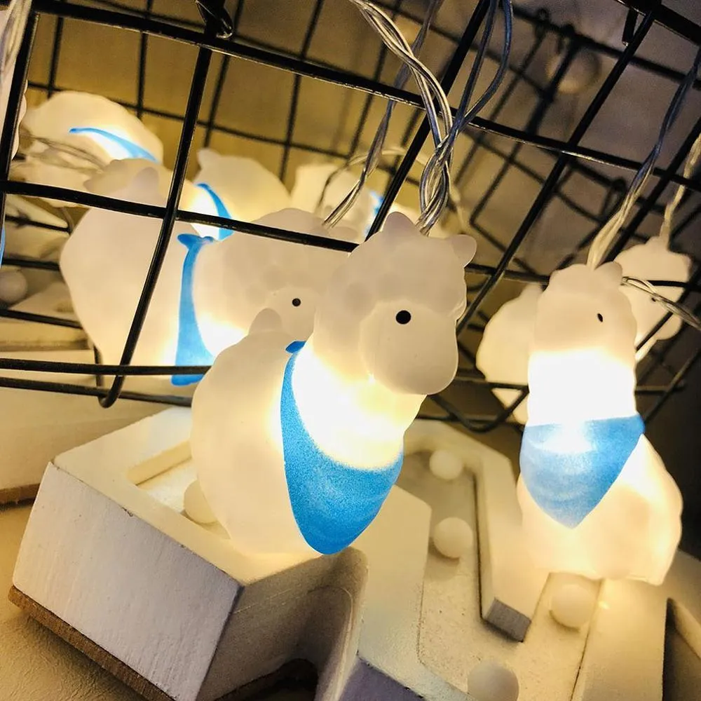 Christmas sheep lights