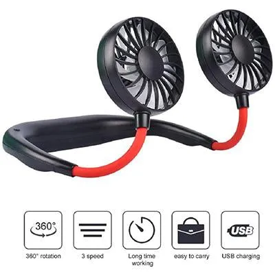 Cooling Mini Neck Dual Fan