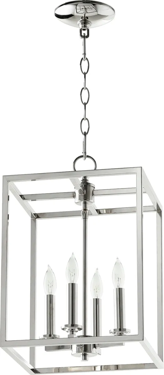 Cuboid Large Foyer 4-Light Chandelier