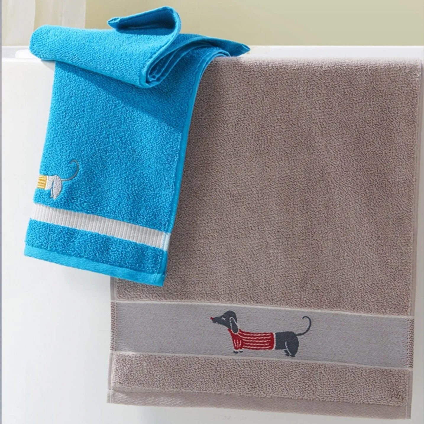 Dachshund Bath Towels