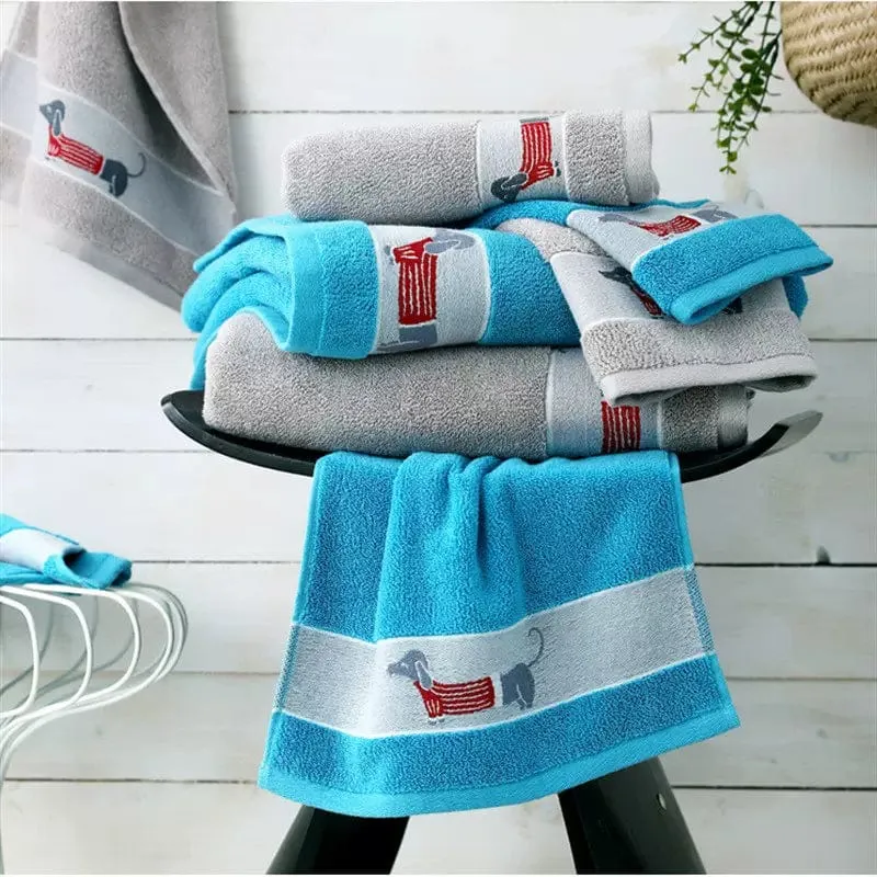 Dachshund Bath Towels