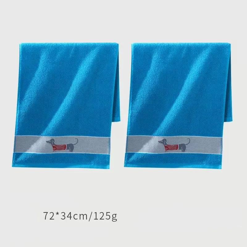 Dachshund Bath Towels