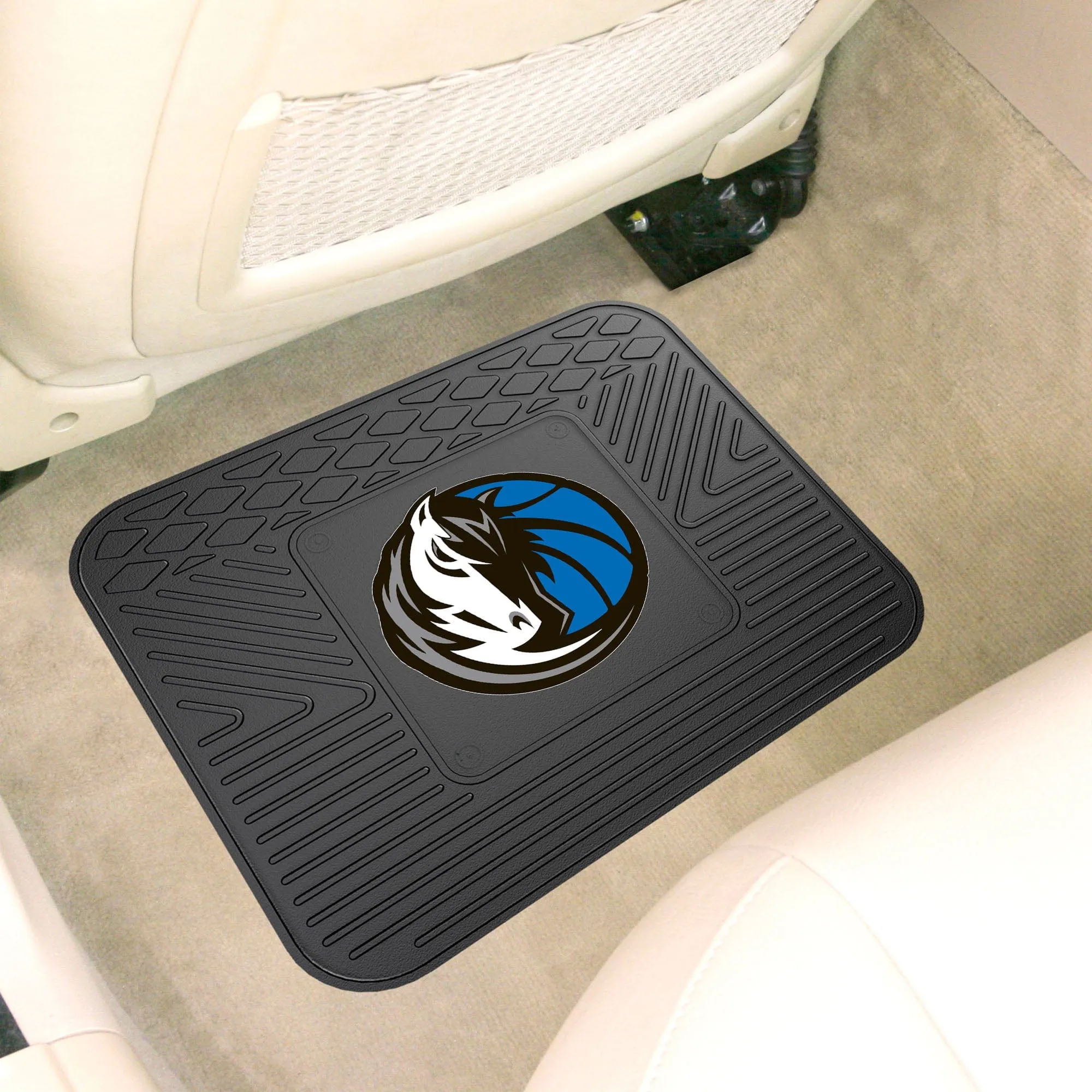 Dallas Mavericks Back Seat Car Utility Mat - 14in. x 17in.