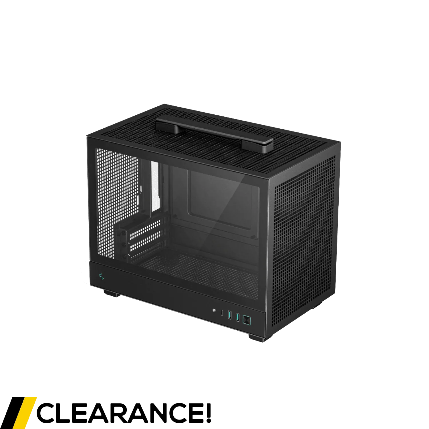 Deepcool CH160 Black Mini ITX PC Case - Grade A