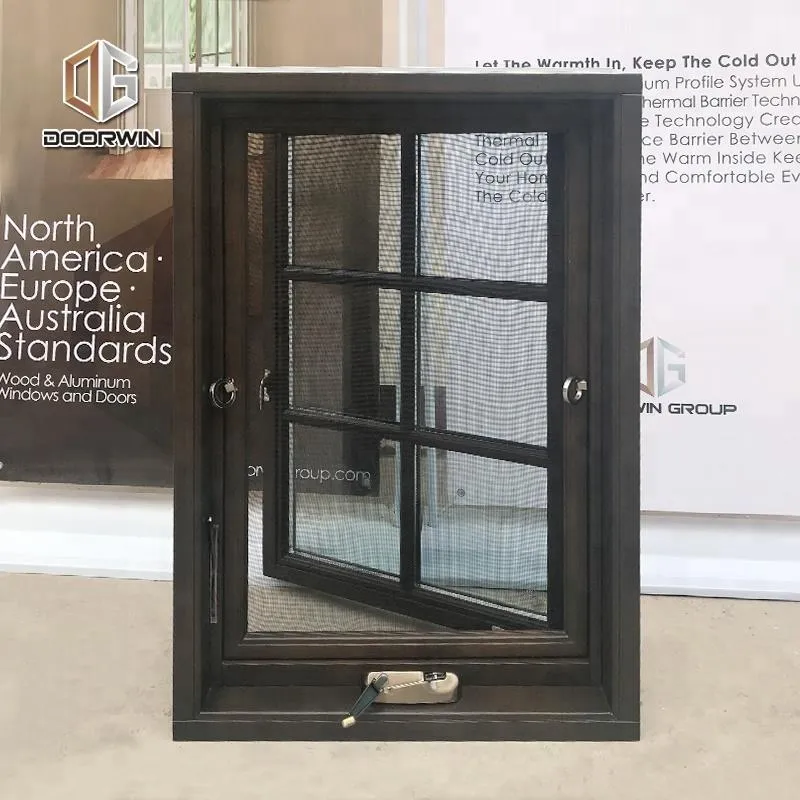 DOORWIN 2021San Diego New iron grill window door designs mosquito net modern design by Doorwin on Alibaba