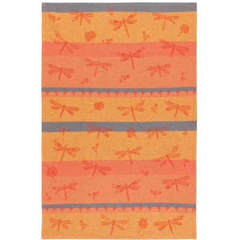 Dragonfly Woven Jacquard Dishtowel