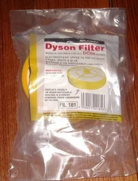 Dyson DC04 Vacuum Cleaner Washable Pre Motor Filter - Part # FIL181