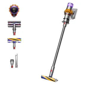 Dyson V15 Detect Absolute Cordless Vacuum Cleaner - Yellow & Nickel | V15DTABS