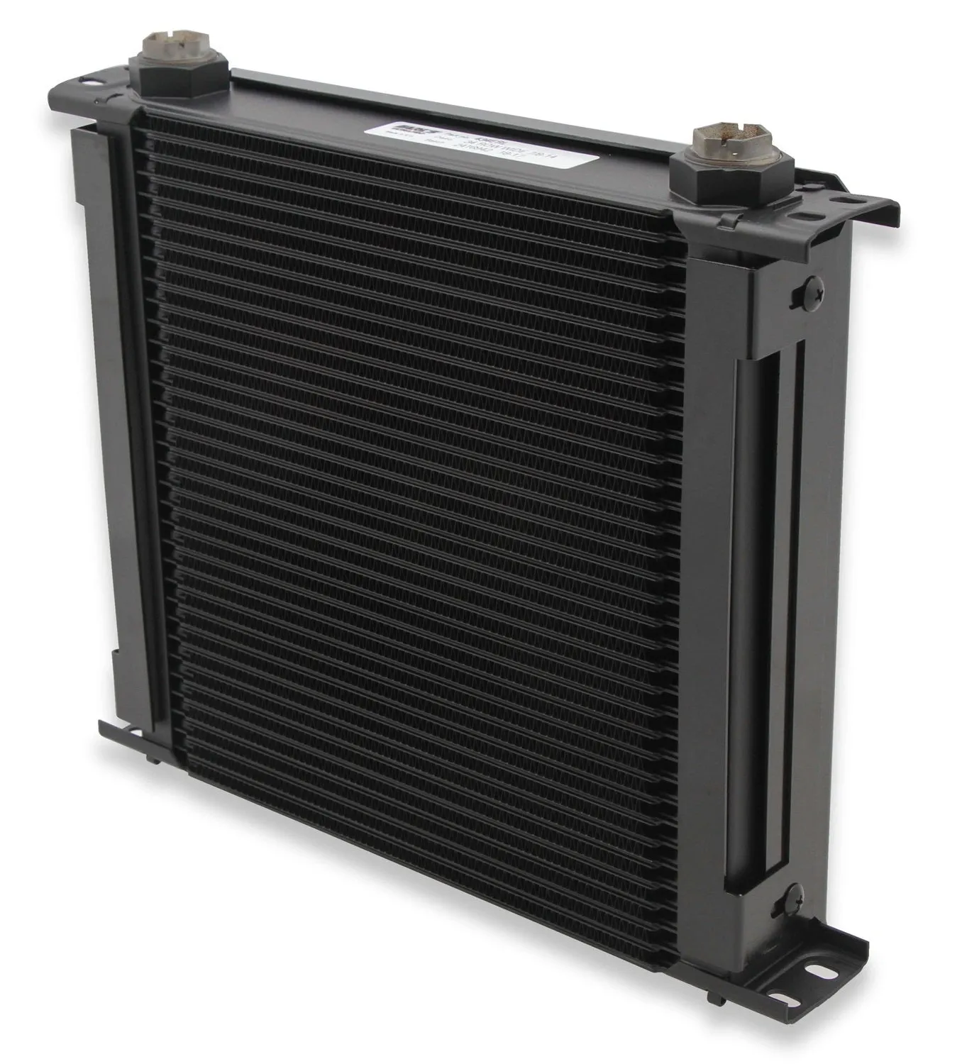 Earl's Performance FP434ERL UltraPro Oil Cooler; Black; 34 Row; w/Fan Pack; -10AN Female; Wide;