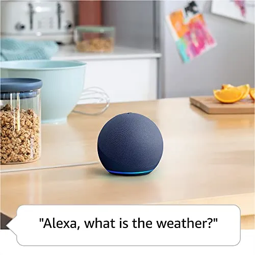 Echo Dot (5th Gen, 2022 release) | With bigger vibrant sound, helpful routines and Alexa | Charcoal